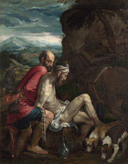 Follower of Jacopo da Ponte The Good Samaritan china oil painting image